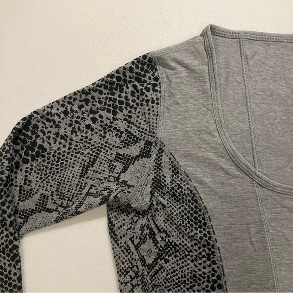 Lululemon Athletica • Snake Print Long Sleeve Top - Picture 2 of 11